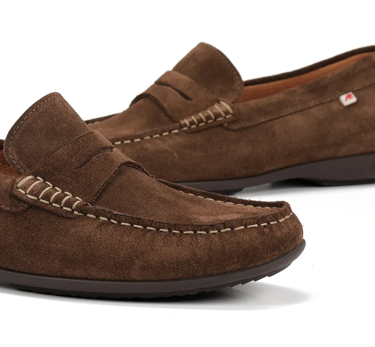 Fluchos Samoa F2207 mocassini uomo marroni pelle