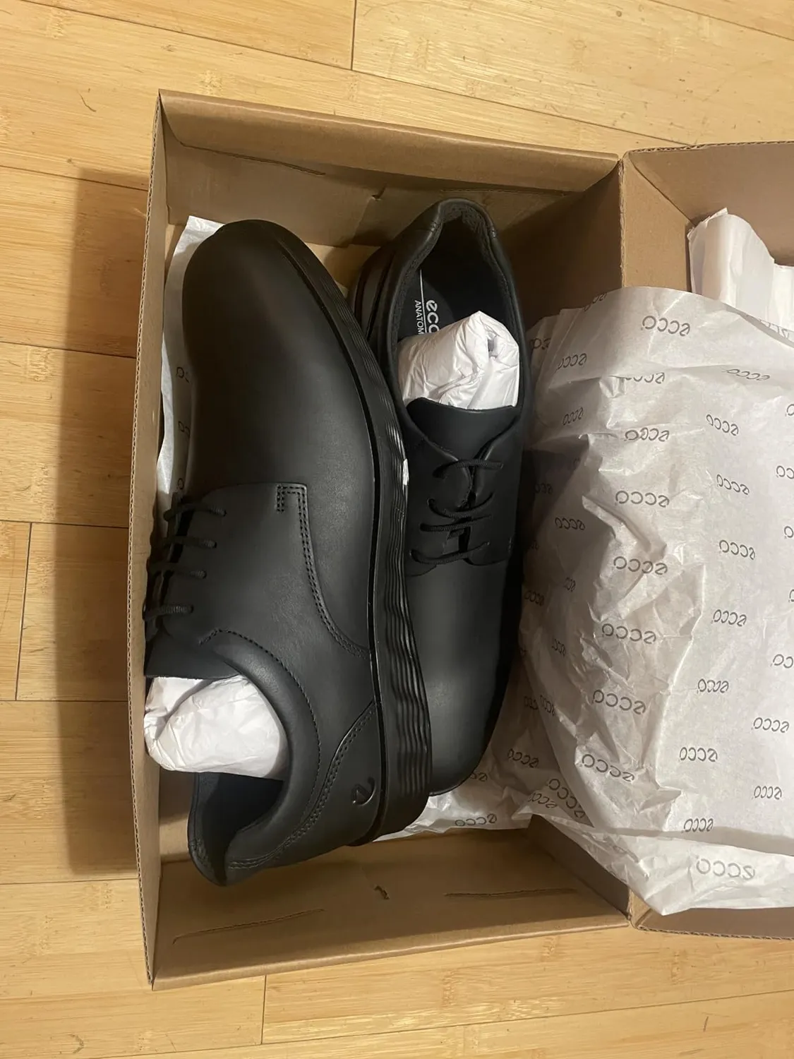 Ecco S Lite Hybrid derby uomo 43/44 EU cognac cuoio
