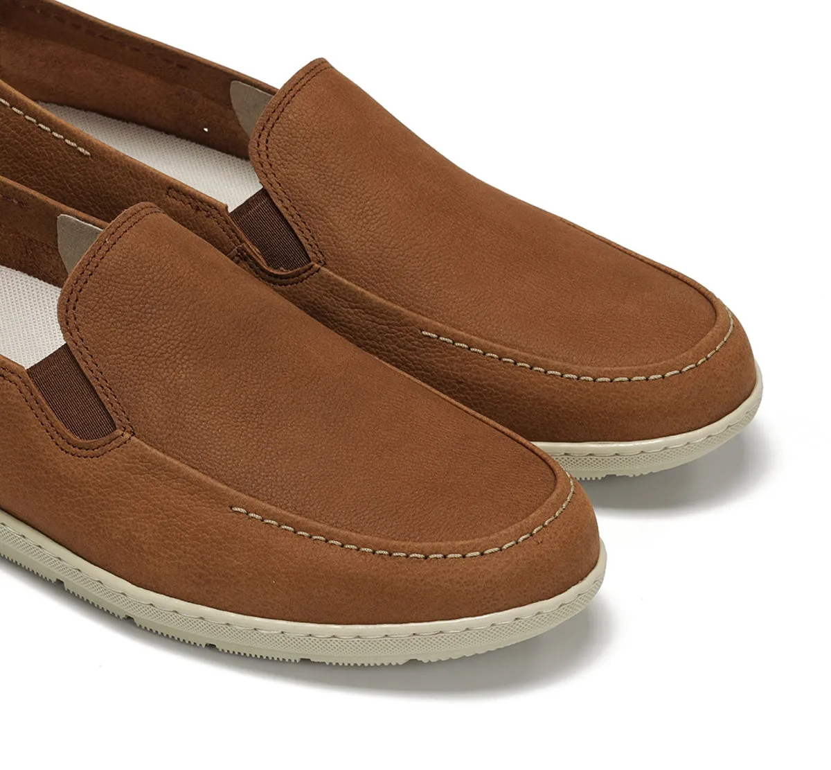 Fluchos Andy F2370 Slip On Uomo Marroni con Fibbia
