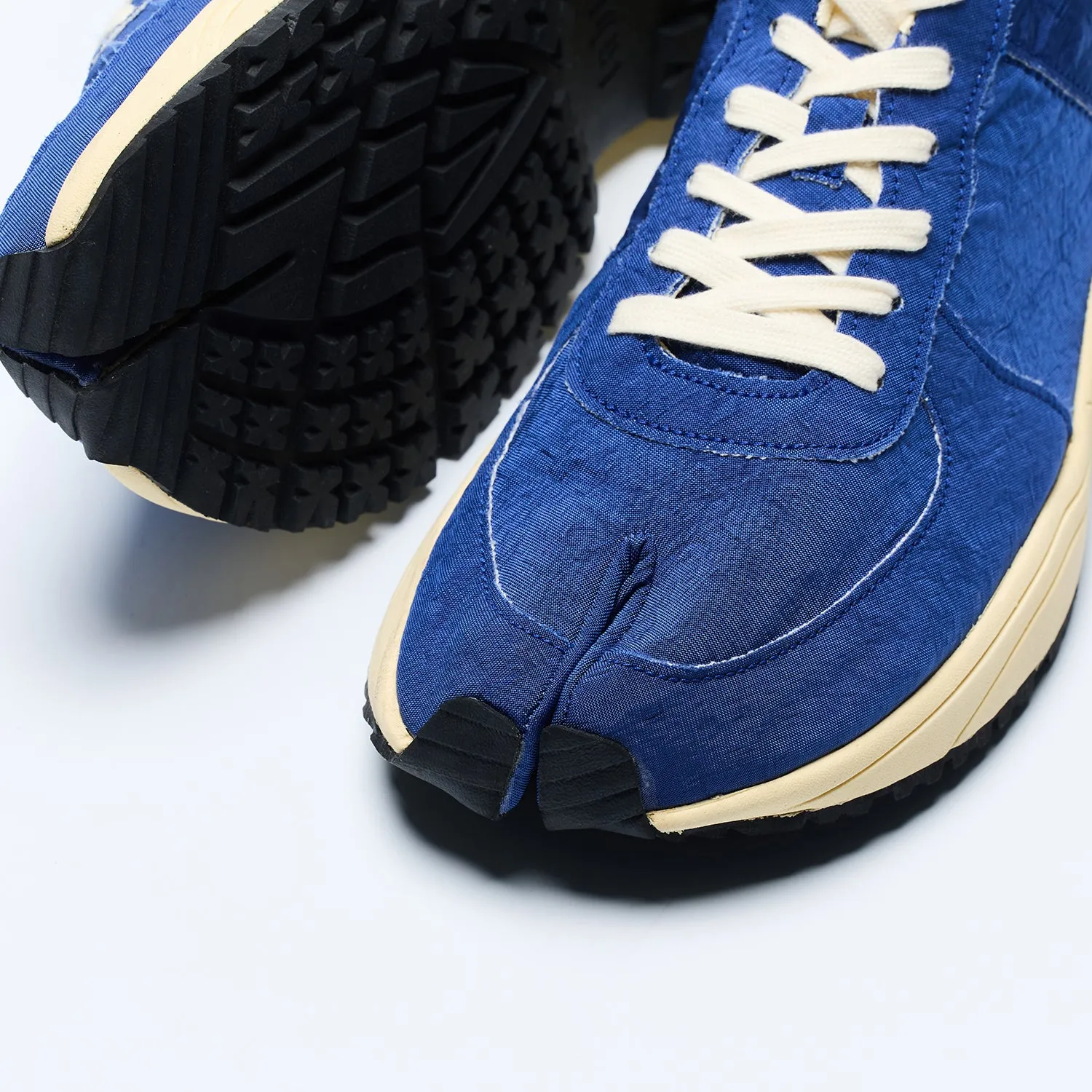 Tabito 48 Tactical Trainer AirBag tabi sneakers blu riciclato