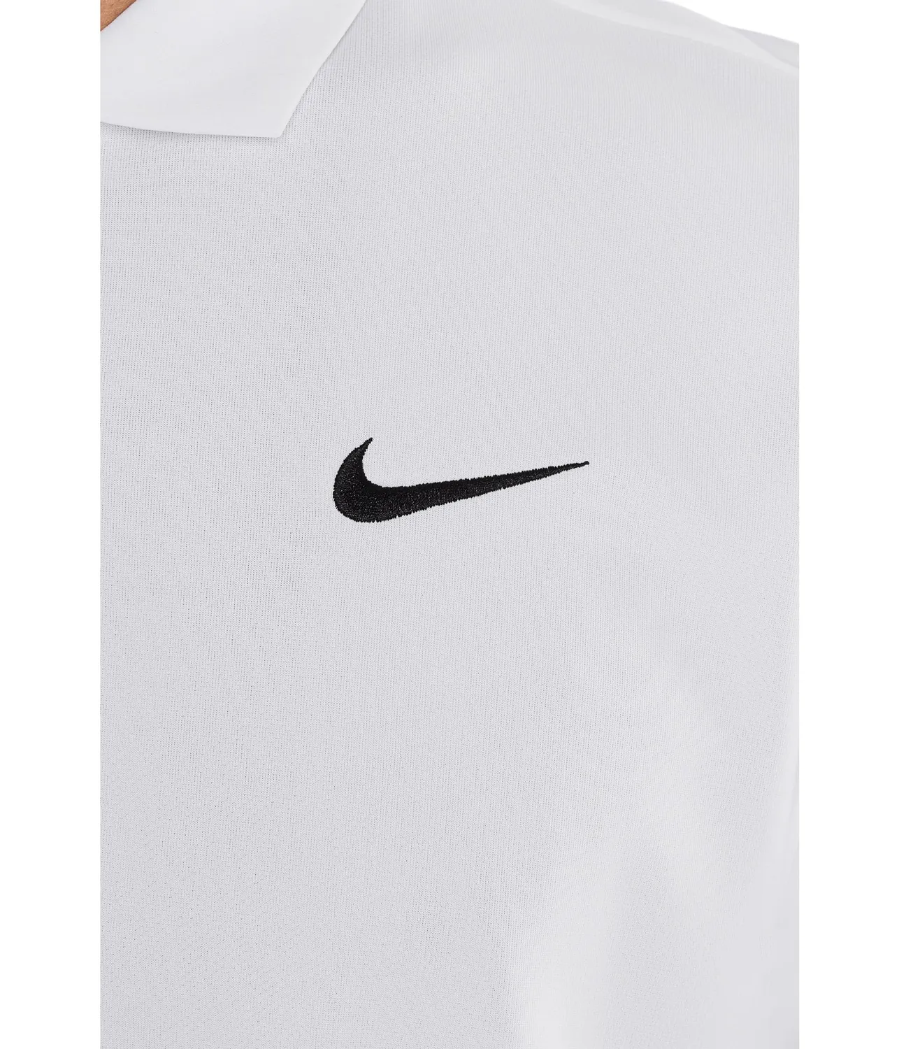 Nike Solid Polo Dri-FIT polo bianco grigio nero M traspirante