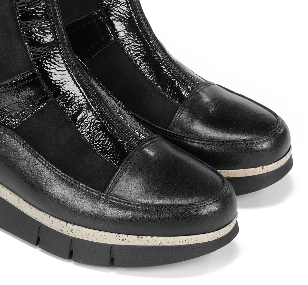 Dorking by Fluchos India D9331 Stivaletto Nero Donna