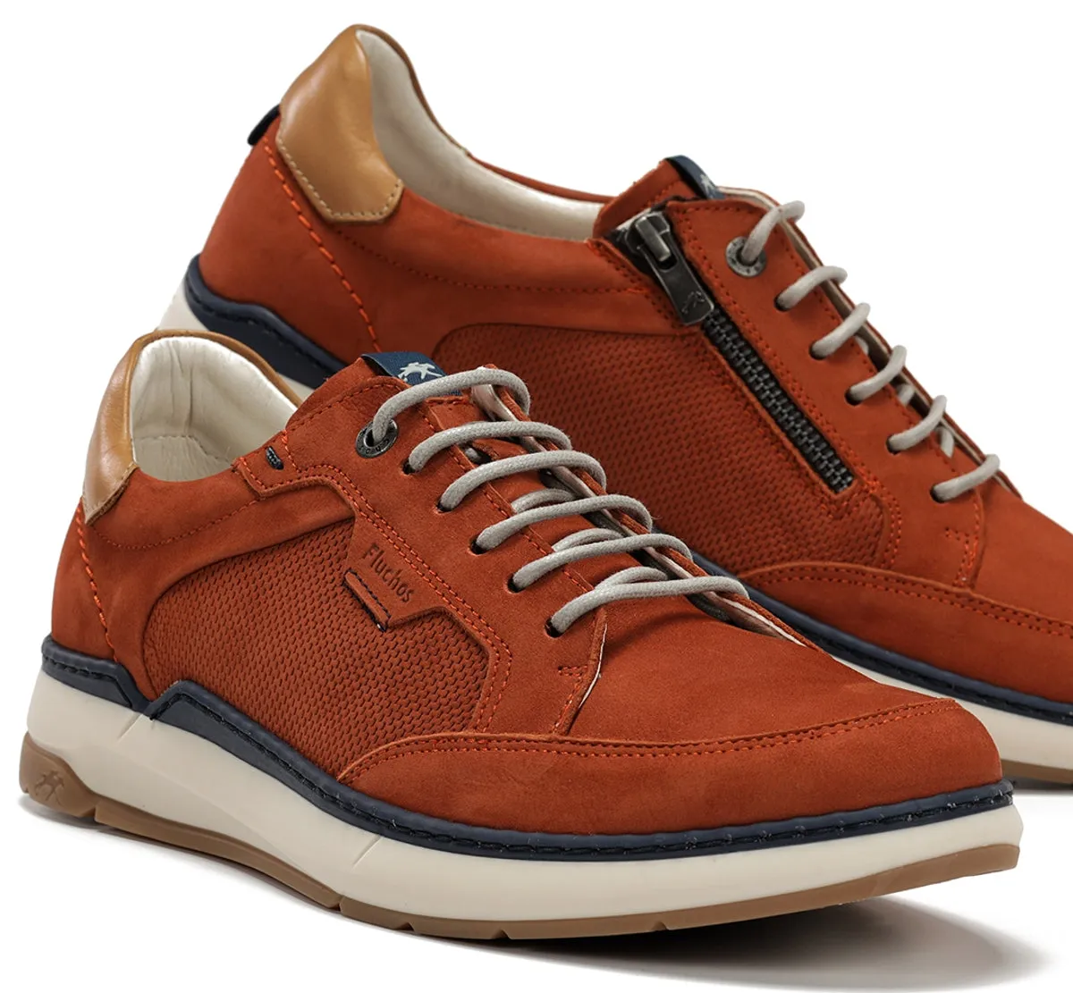 Fluchos Jeff F2211 Sneaker Arancione Uomo