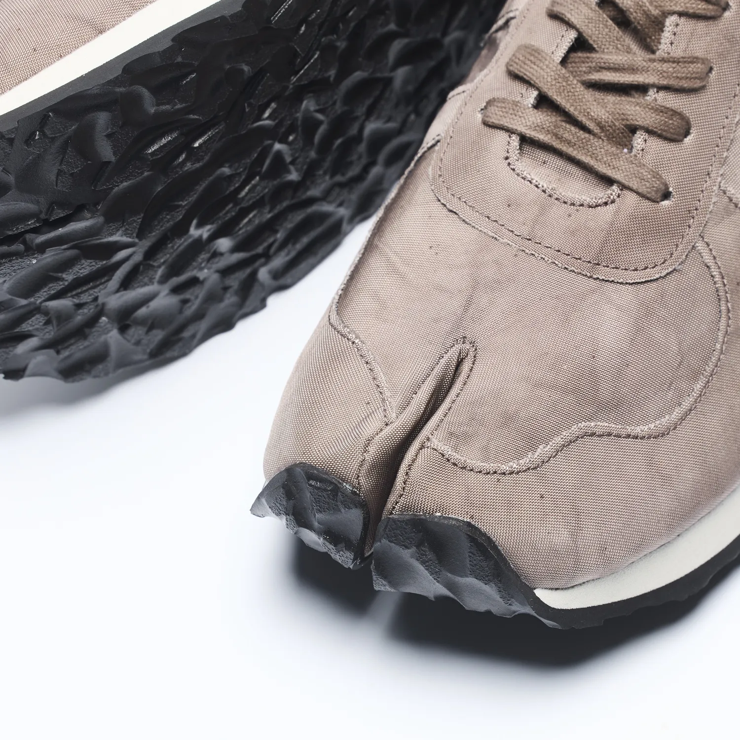 Tabito tabito39 Tabi Trainer Airbag sneakers marroni naturali