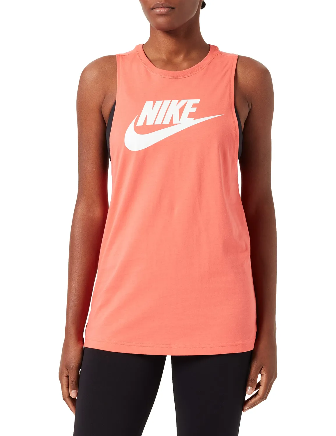 Nike Sportswear Essential canotta donna cotone nera