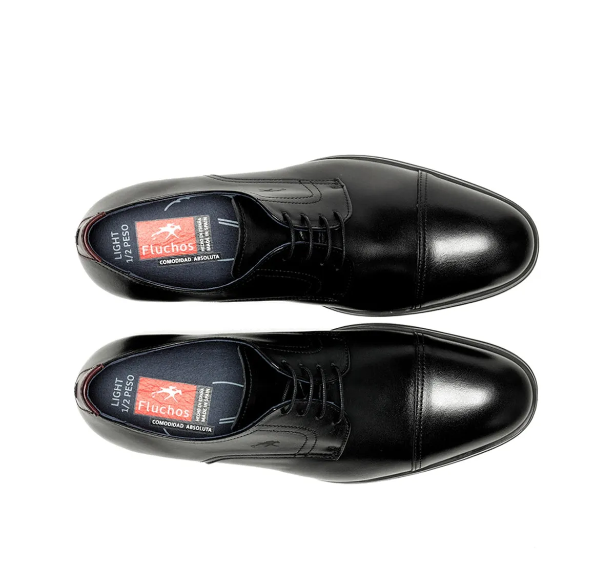 Fluchos Asgard F1885 scarpa elegante uomo nero