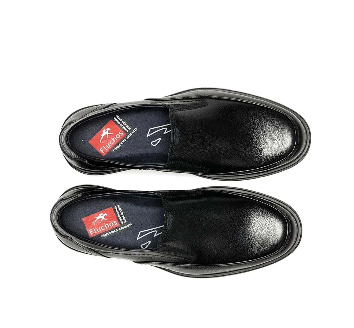 Fluchos Fredy F1606 slip on uomo nere ufficio