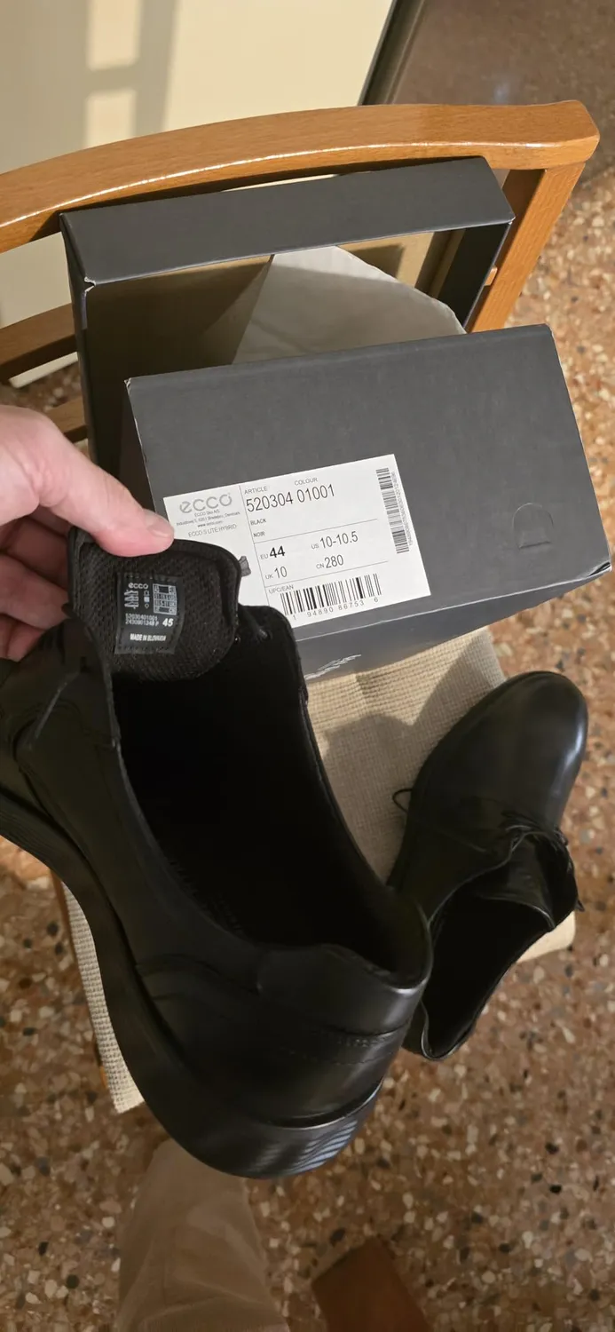 Ecco S Lite Hybrid scarpe uomo derby eleganti