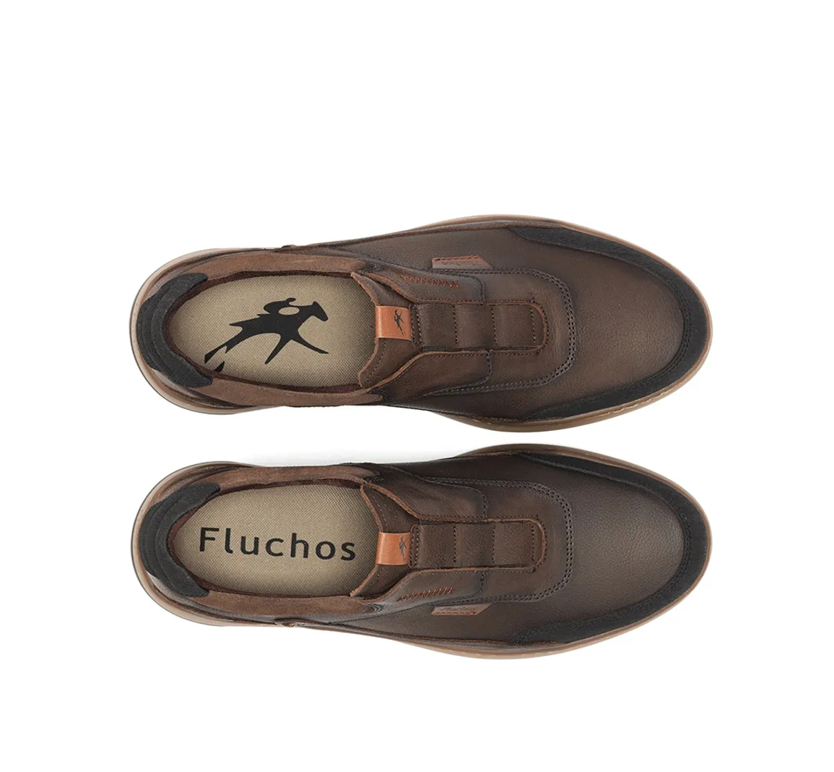 Fluchos Jeff F2278 sneakers marrone uomo casual