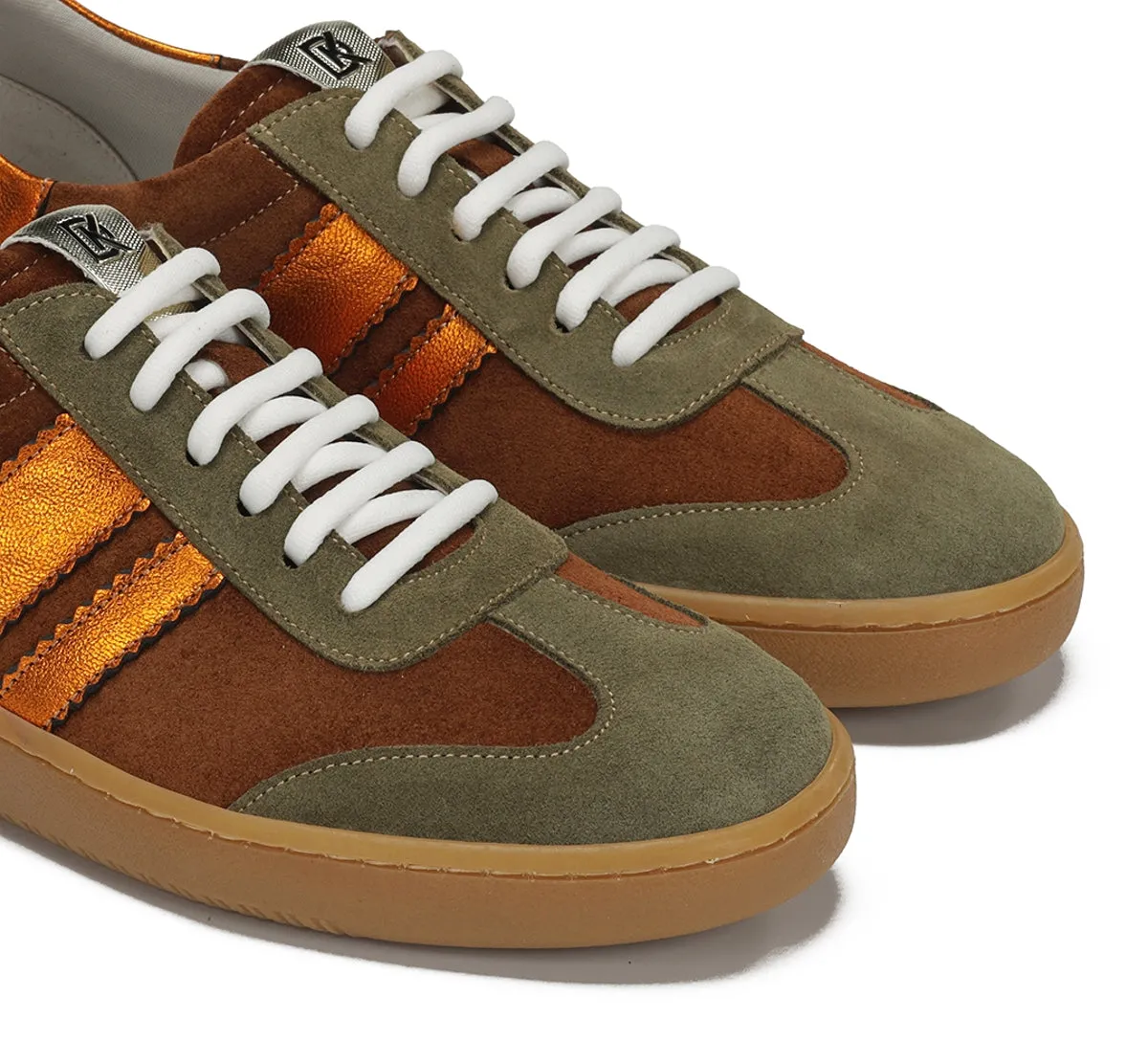 Fluchos Lynn D9644 sneakers donna verdi velcro