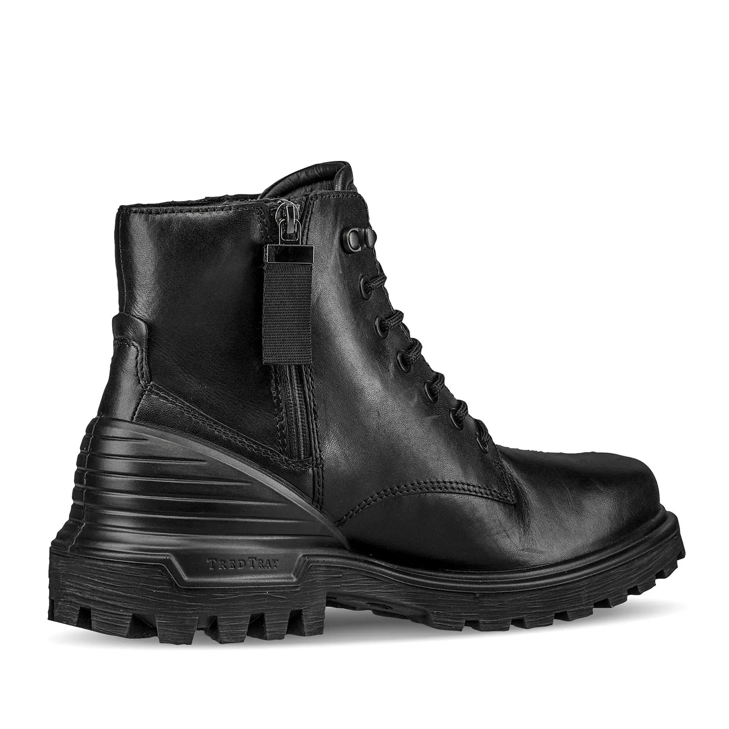 Ecco Tredtray M stivali uomo stringati pelle