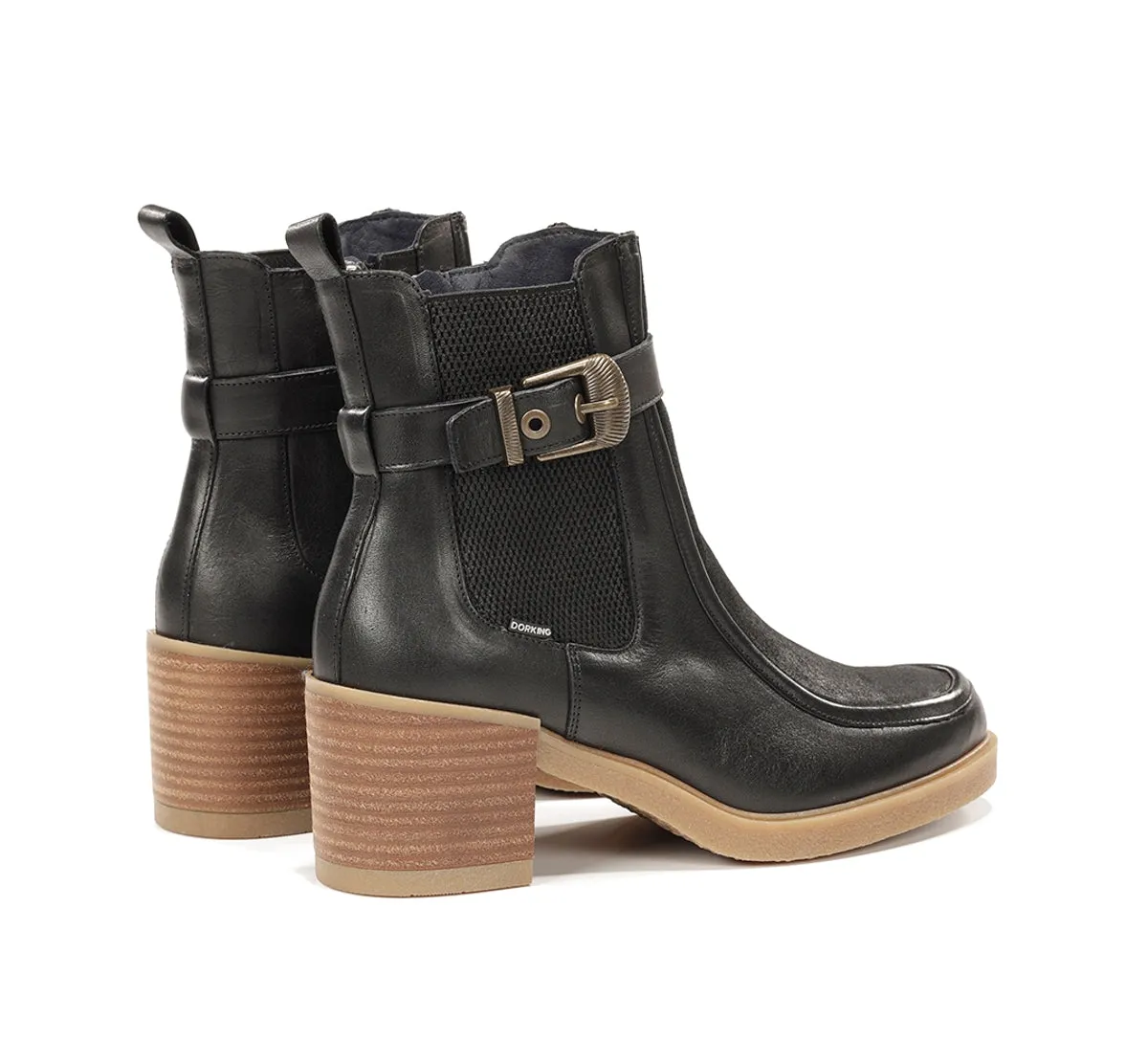Fluchos Aroma D9755 stivaletti neri donna comodi
