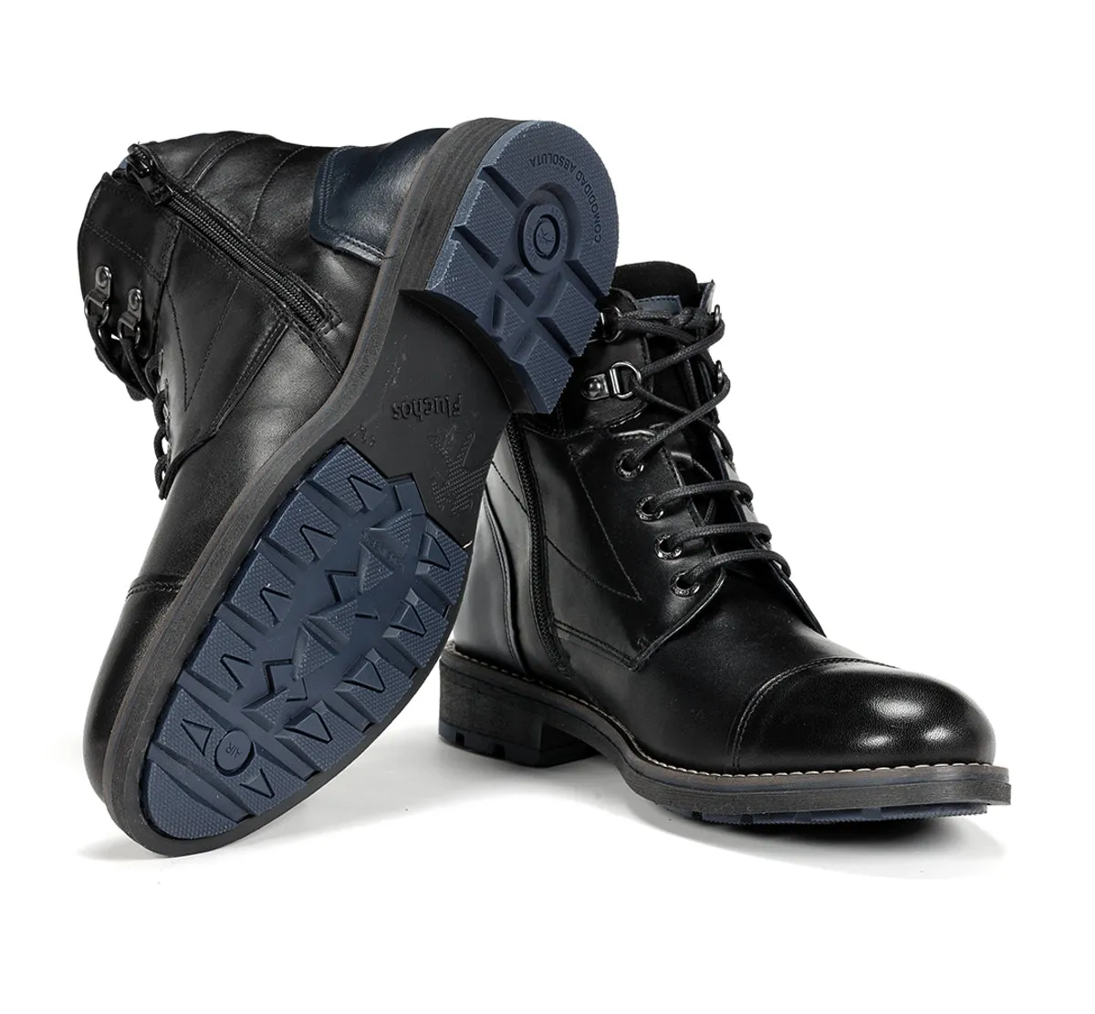Fluchos Terry F1342 stivali uomo neri pelle