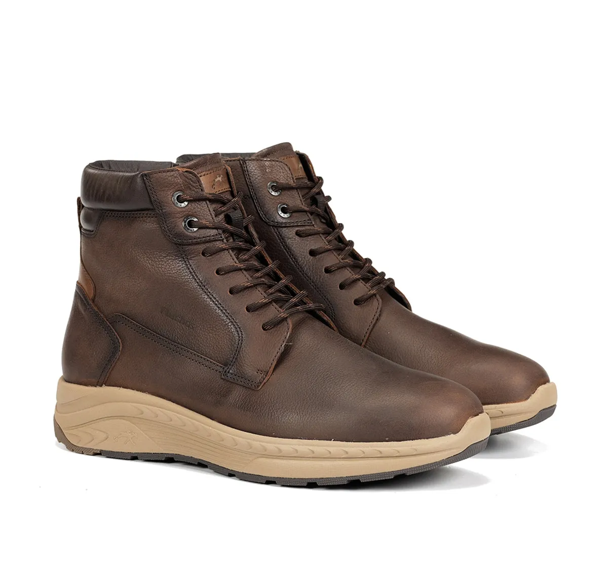 Fluchos Ryder F2292 stivale uomo marrone stringato
