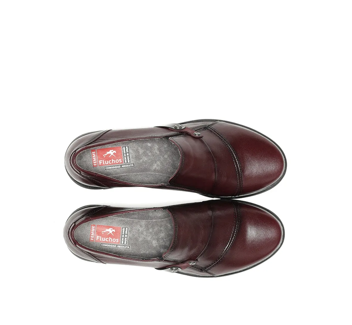 Fluchos Styll F1567 scarpe donna bordeaux comfort