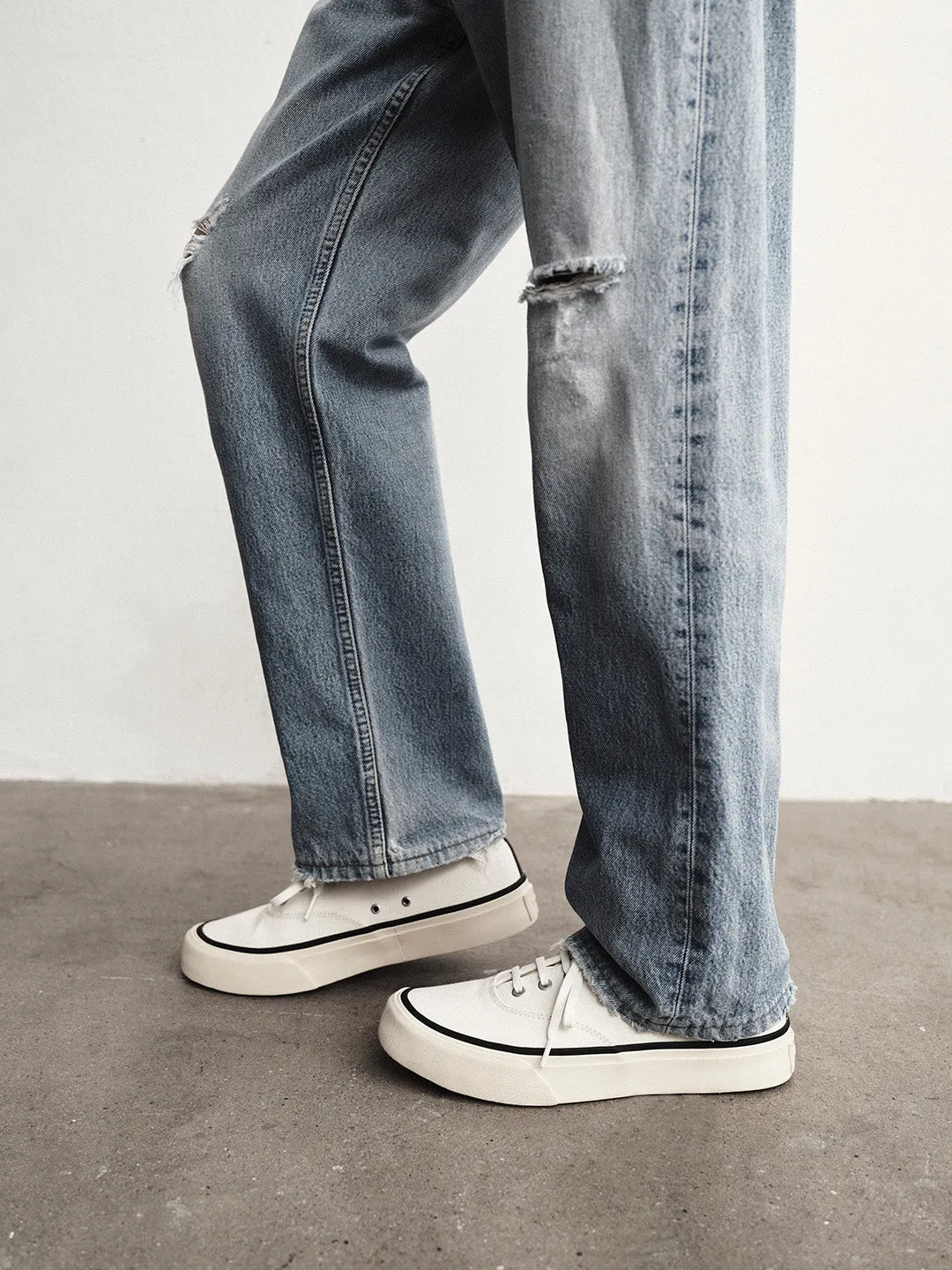 Eytys Anthem sneakers tela panna leggera