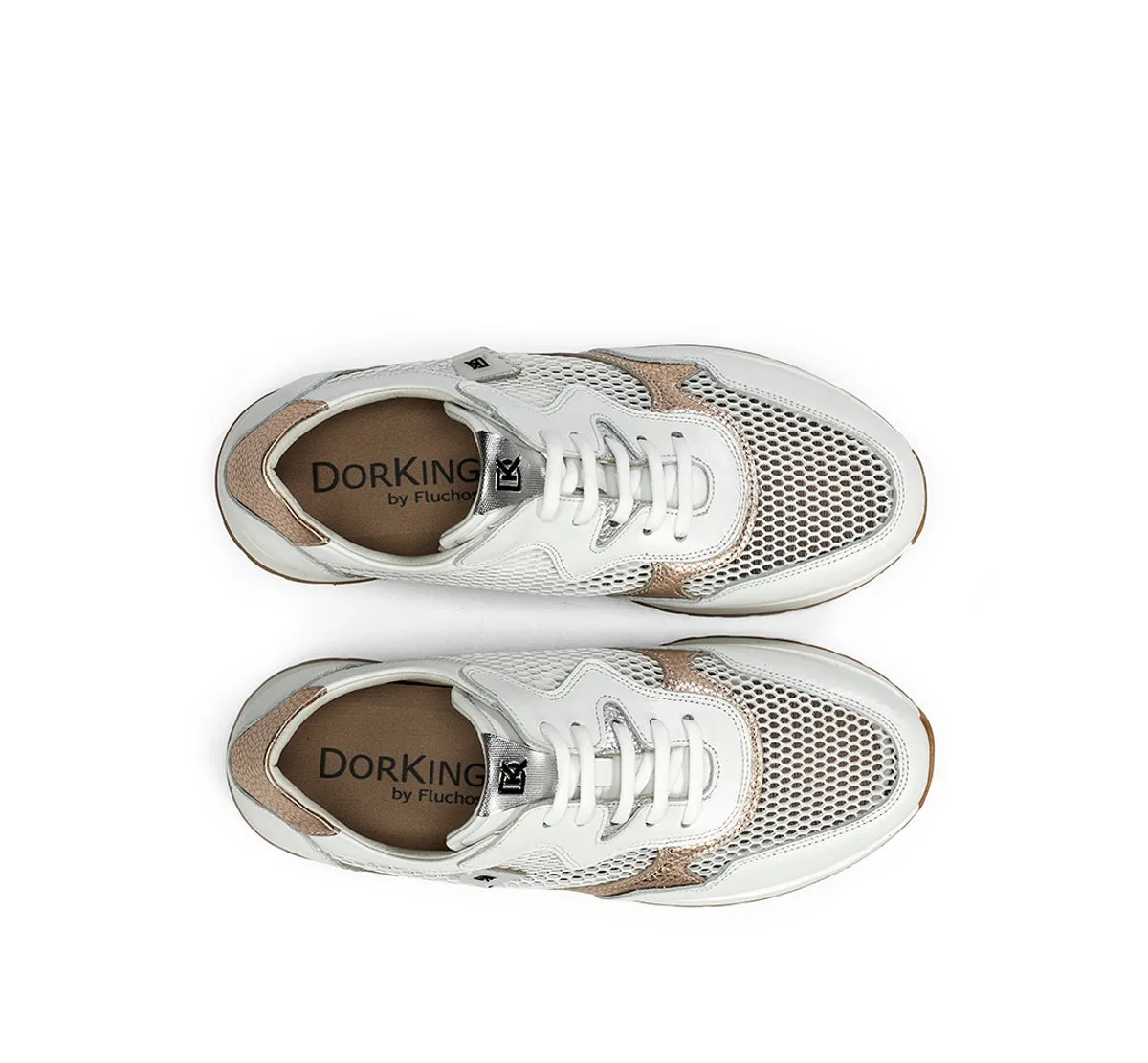 Fluchos Split D9473 sneakers donna bianche flessibili
