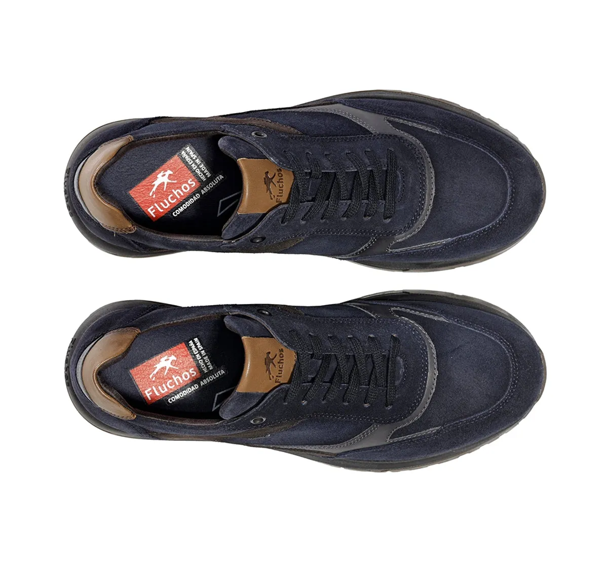 Fluchos Karter F2531 sneakers uomo blu pianta larga