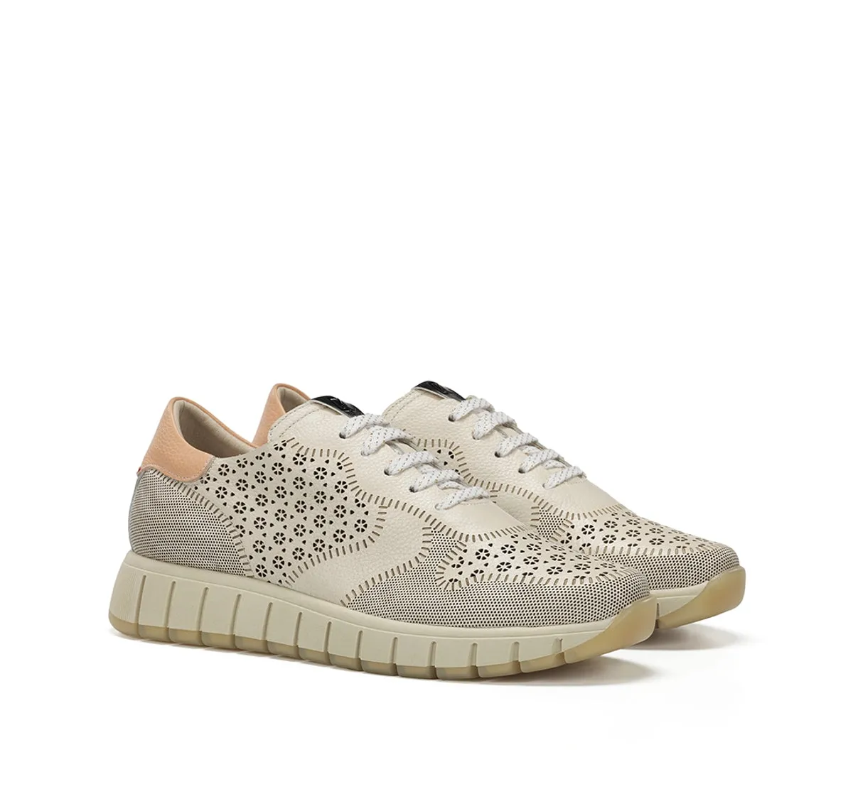 Fluchos Kloss D9632 sneakers donna tortora leggere