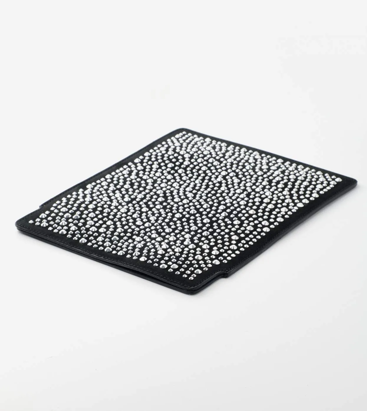 Alexander Smith Strass custodia tablet iPad nera 19,5x25 pelle