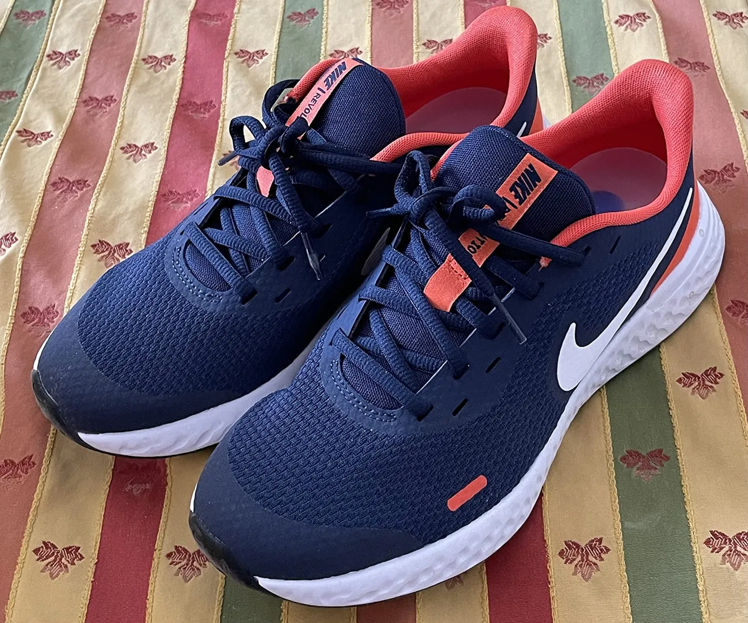 Nike Revolution 5 sneakers bimbi 22 EU blu grigio