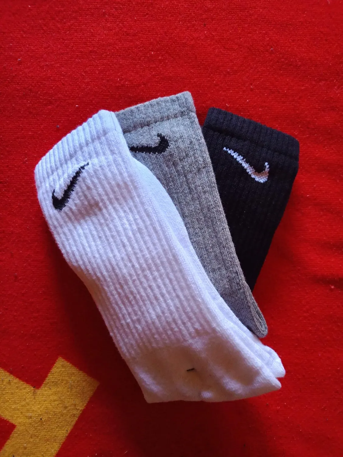 Nike Everyday Cush Crew calze uomo 34-38 3 paia cotone