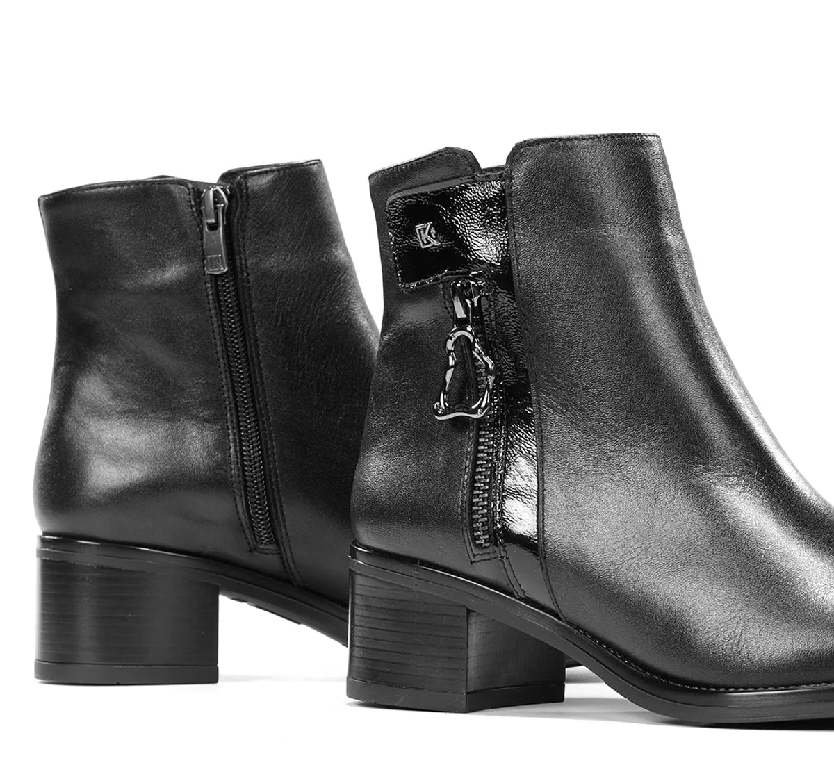 Fluchos Chiara D9434 stivaletti donna nero punta