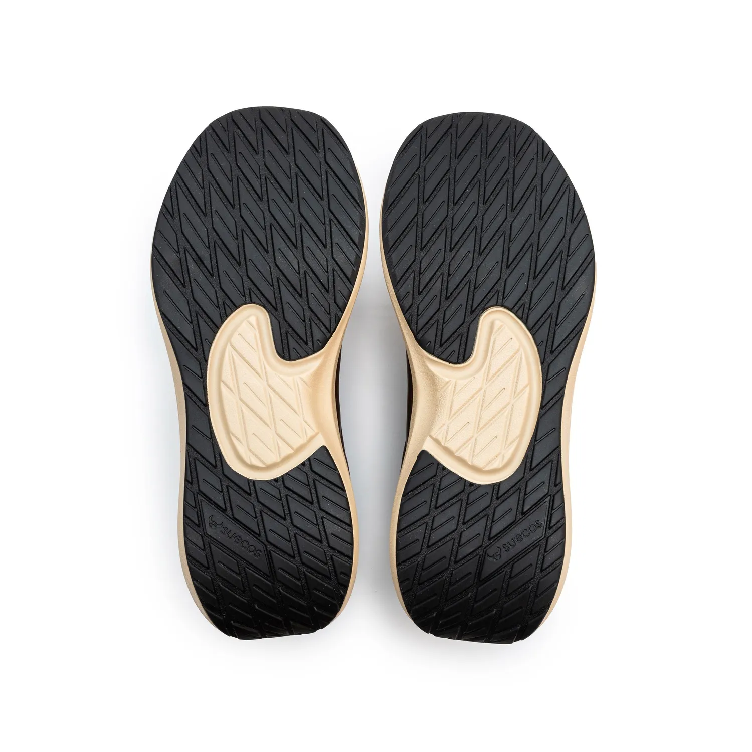 Suecos Aura scarpe marroni ammortizzate