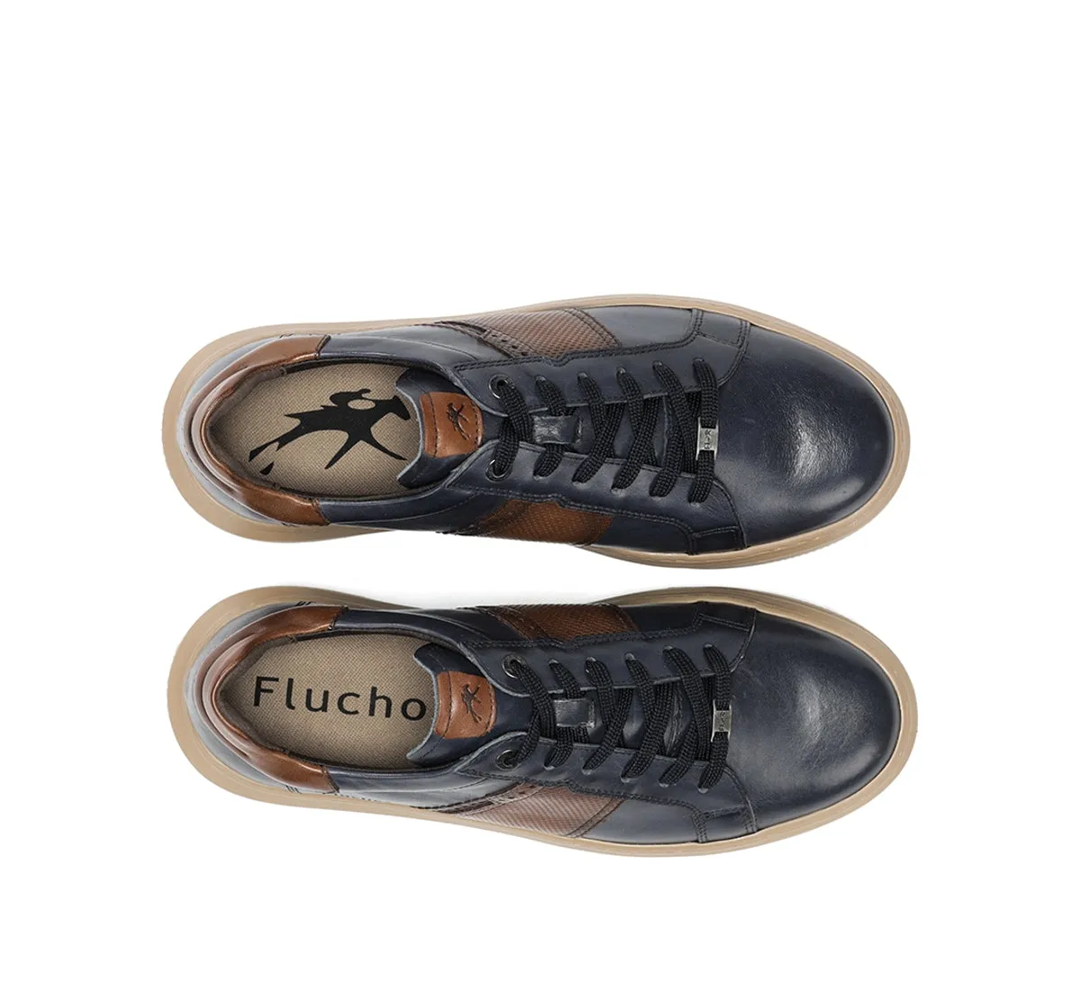 Fluchos Boston F2043 sneakers uomo blu leggere