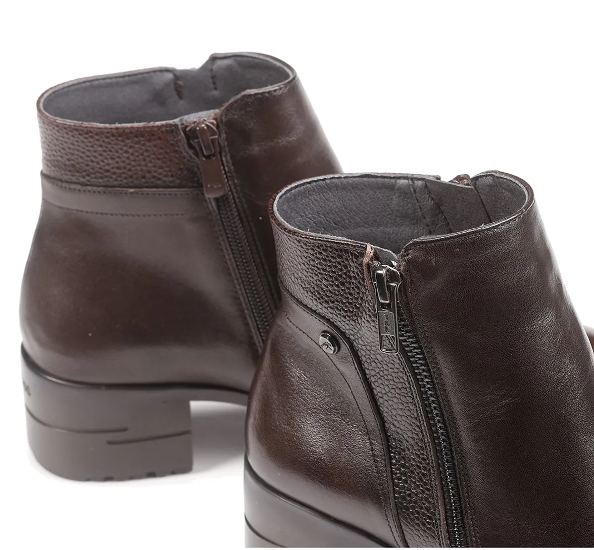 Fluchos Aliss F1367 stivaletti donna marrone pelle