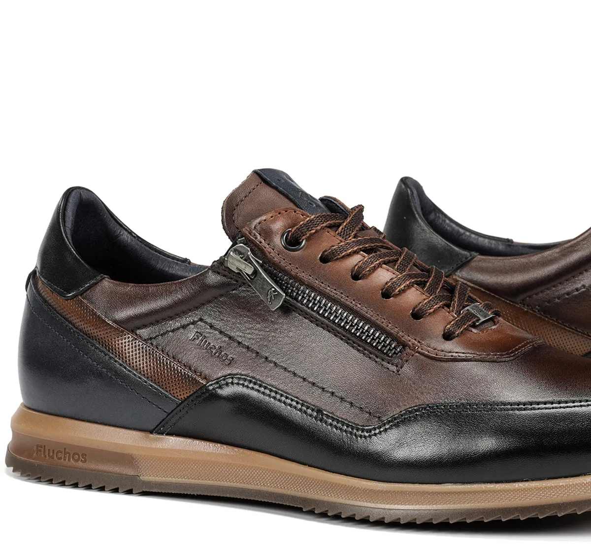 Fluchos Samir F2263 sneakers uomo marroni versatili