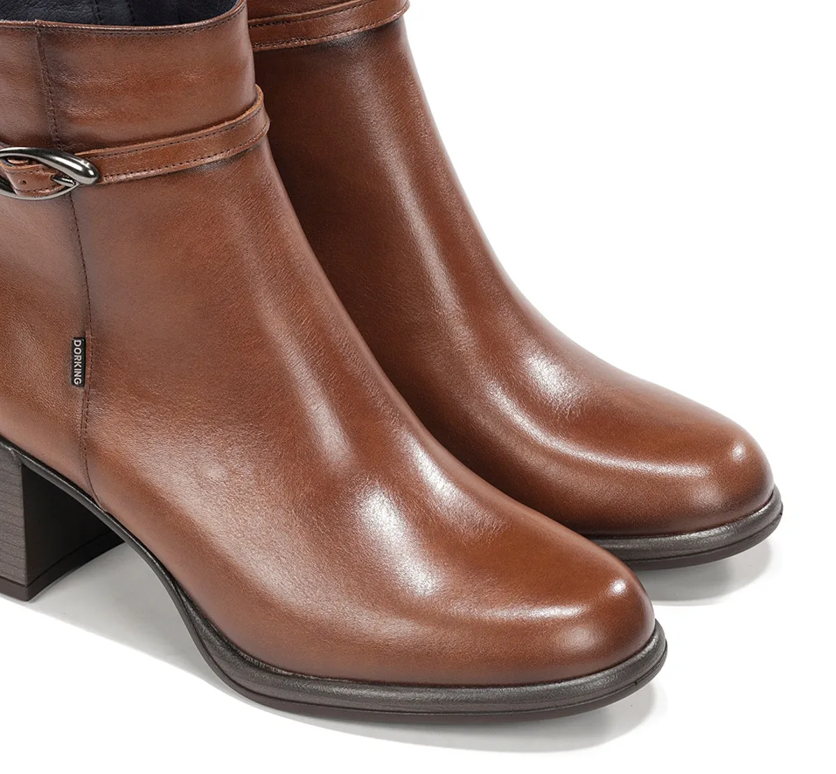 Fluchos Frixe D9816 stivaletti donna marroni tacco