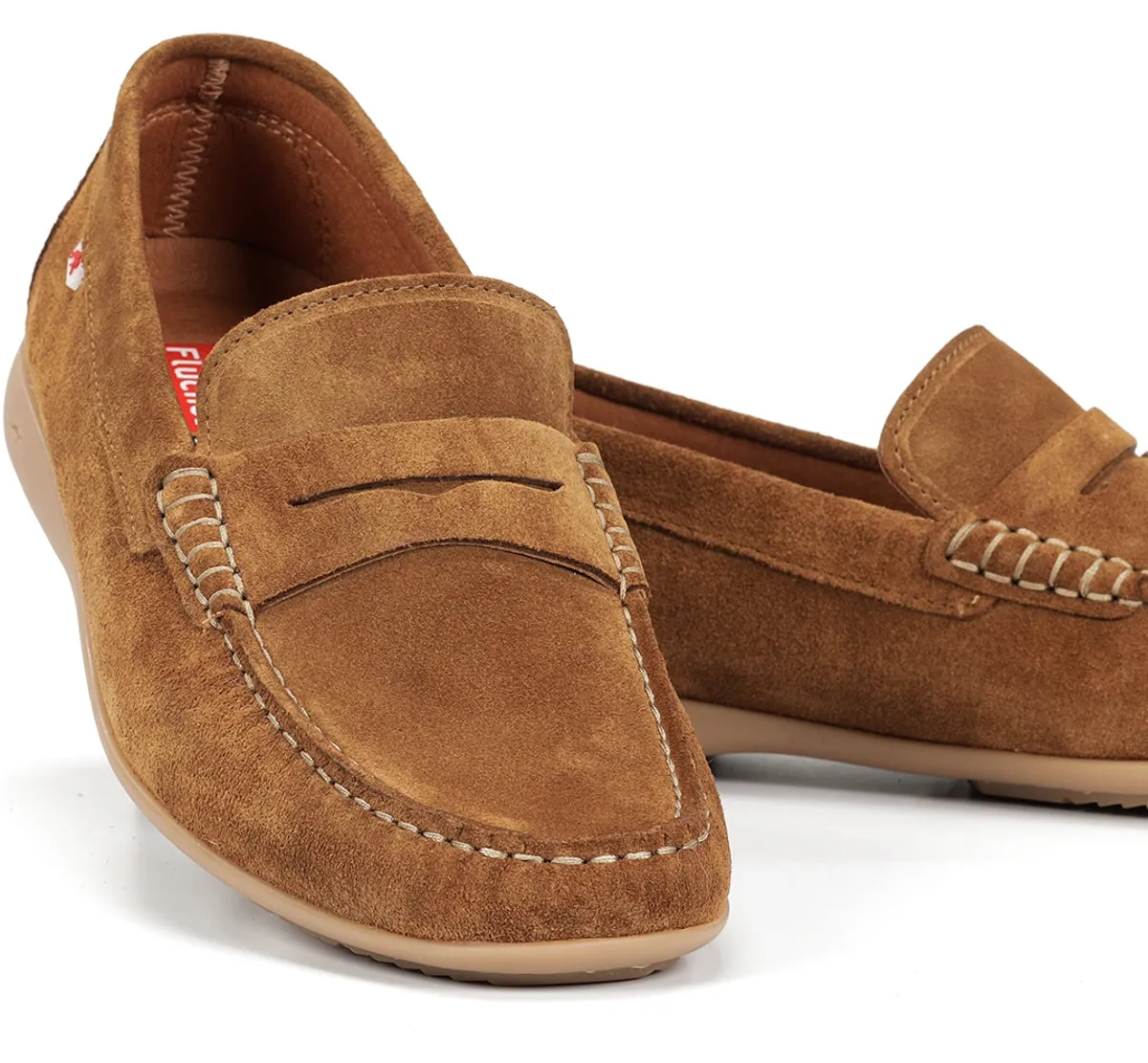 Fluchos Samoa F2207 Mocassini Uomo Marroni Morbidi