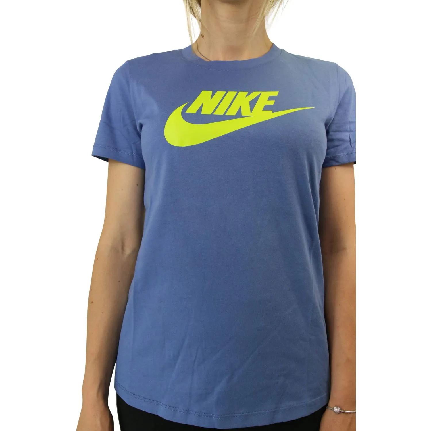 Nike Essential Icon Futura t-shirt donna nera L