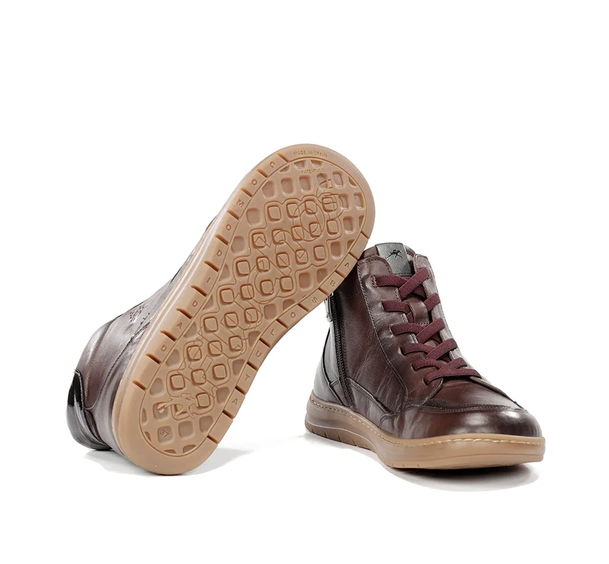 Fluchos Jungle F2553 stivaletti donna marroni leggeri