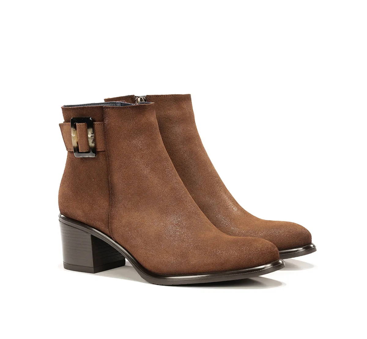 Fluchos Lexi D9531 stivaletto marrone donna pelle