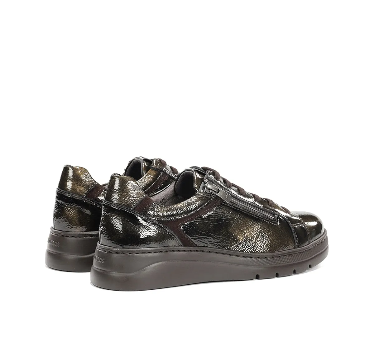 Fluchos Pompas F1666 sneakers donna verdi leggere