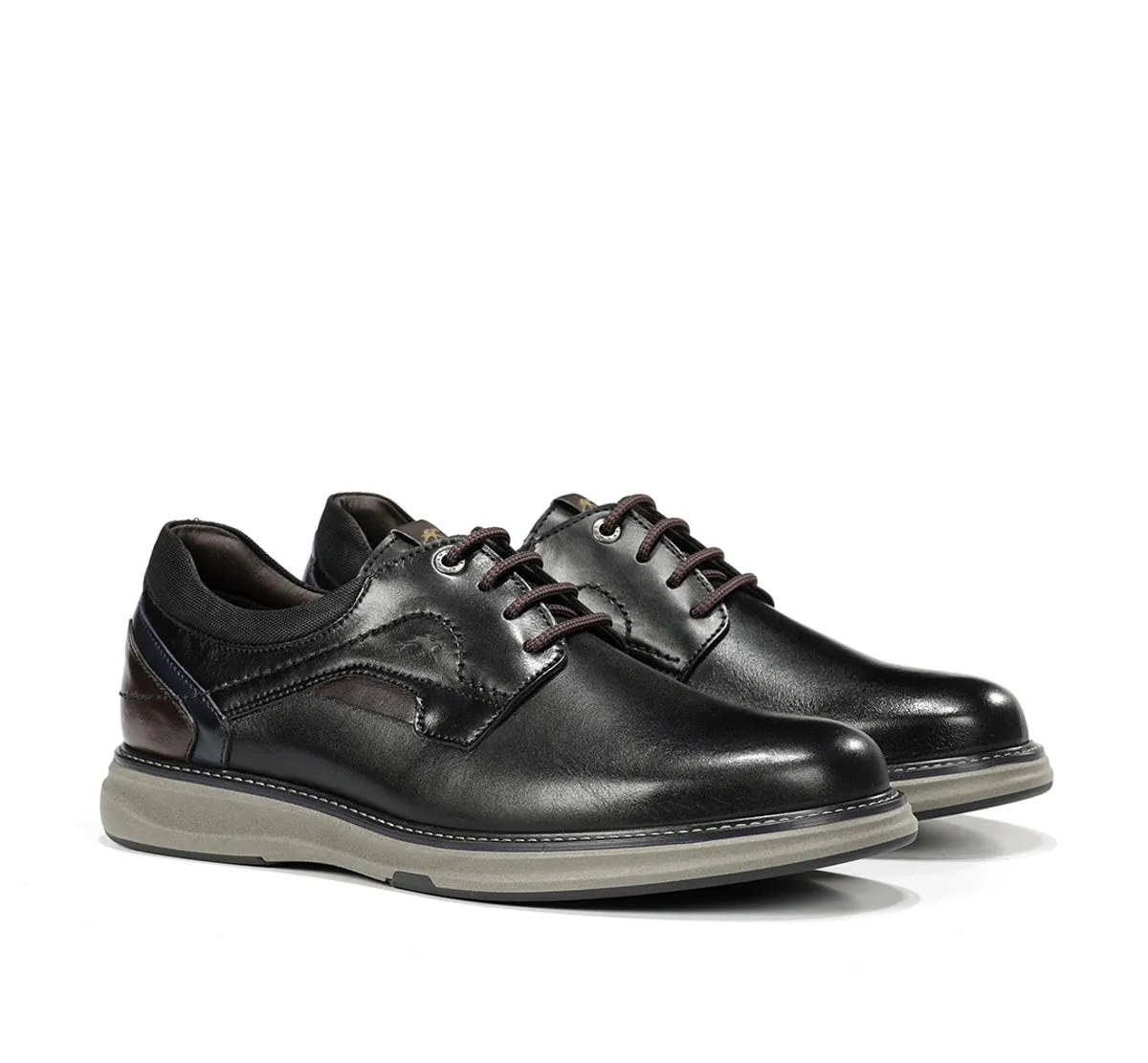Fluchos Dalton F2507 scarpe uomo nere pelle