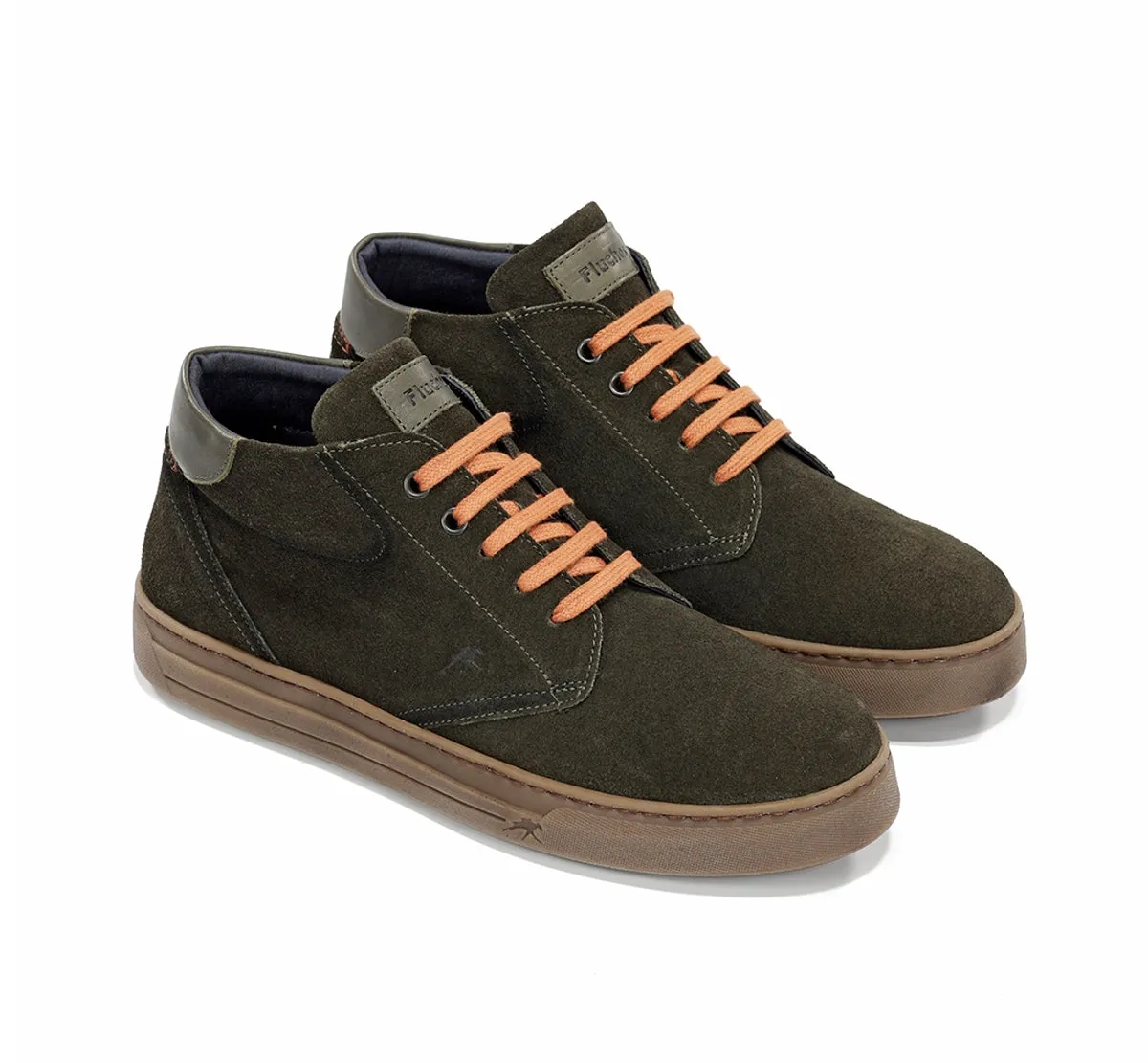 Fluchos Nemo F2267 stivaletti uomo verdi sportivi