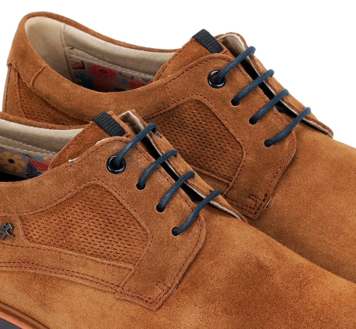 Fluchos Tristan F1744 scarpa uomo marrone elegante