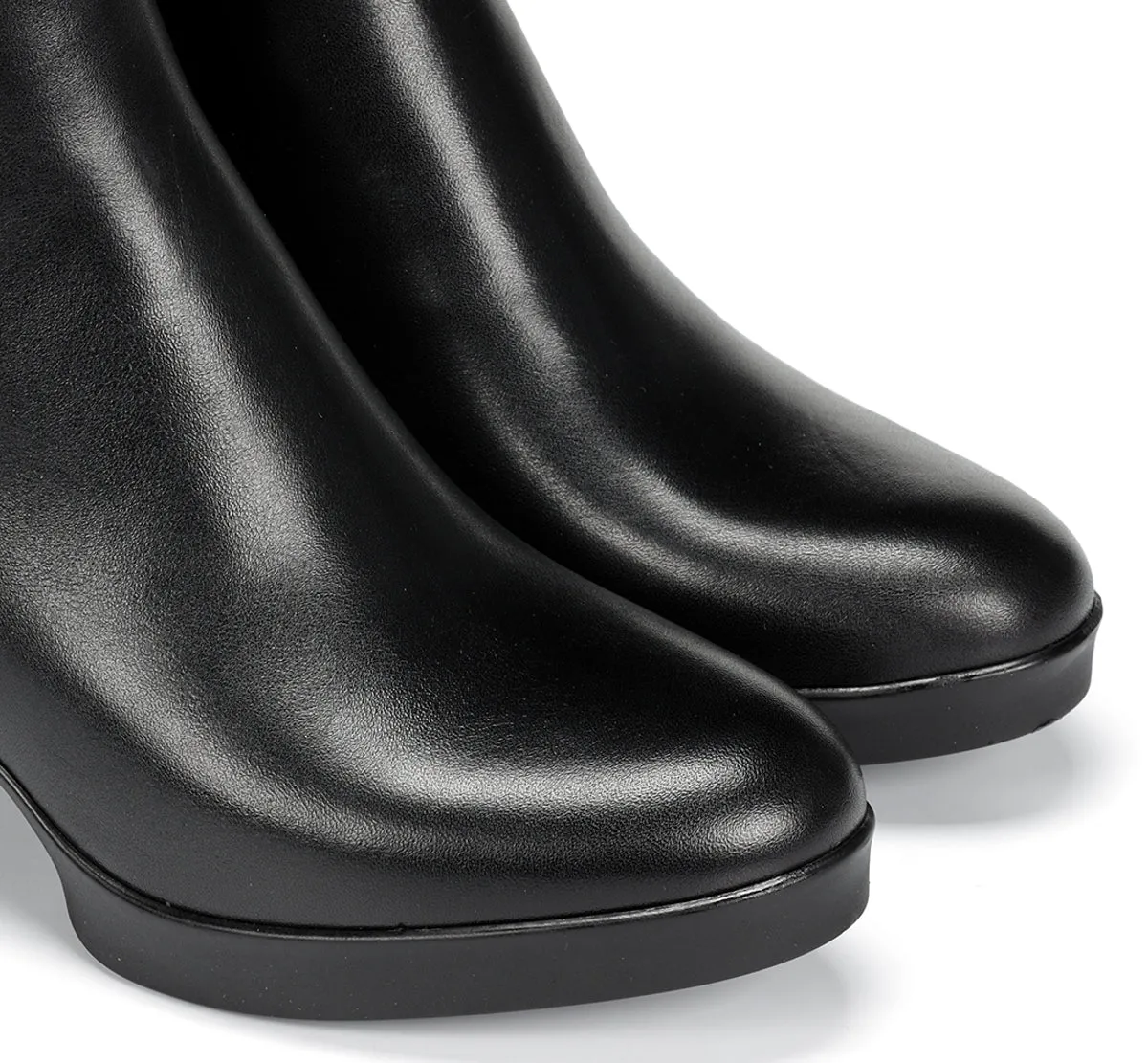 Dorking Elite D9423 stivaletti donna neri con tacco