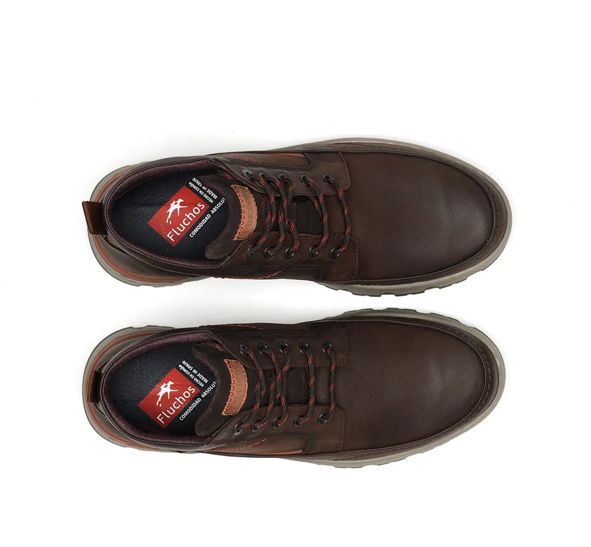 Fluchos Sigurd F1844 stivaletti uomo marroni sportivi