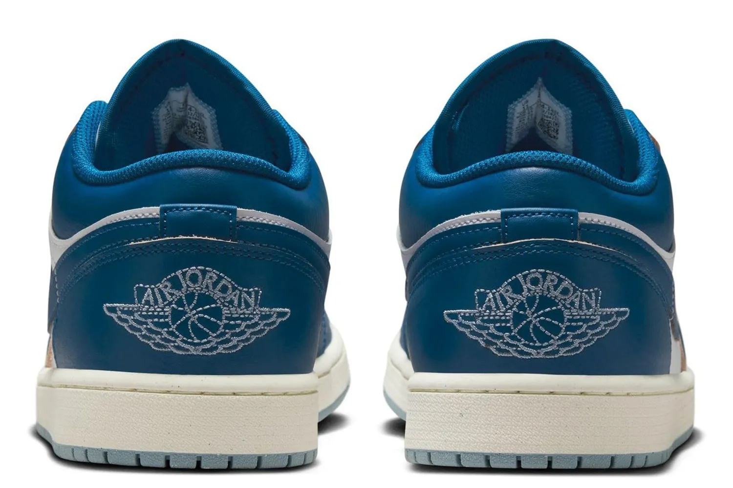 Nike Air Jordan 1 Low scarpe 40 EU bianco blu