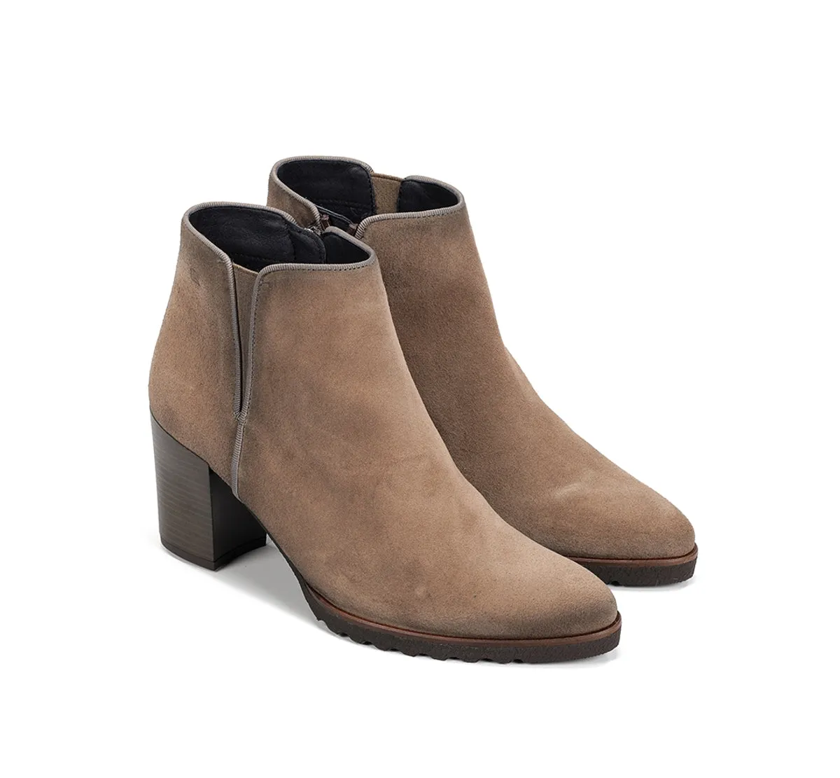 Dorking Thais D7224 stivaletti donna marroni tacco