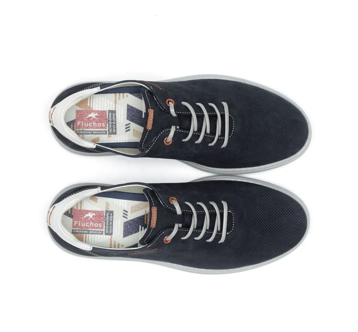 Fluchos Jack F1158 scarpe uomo blu casual