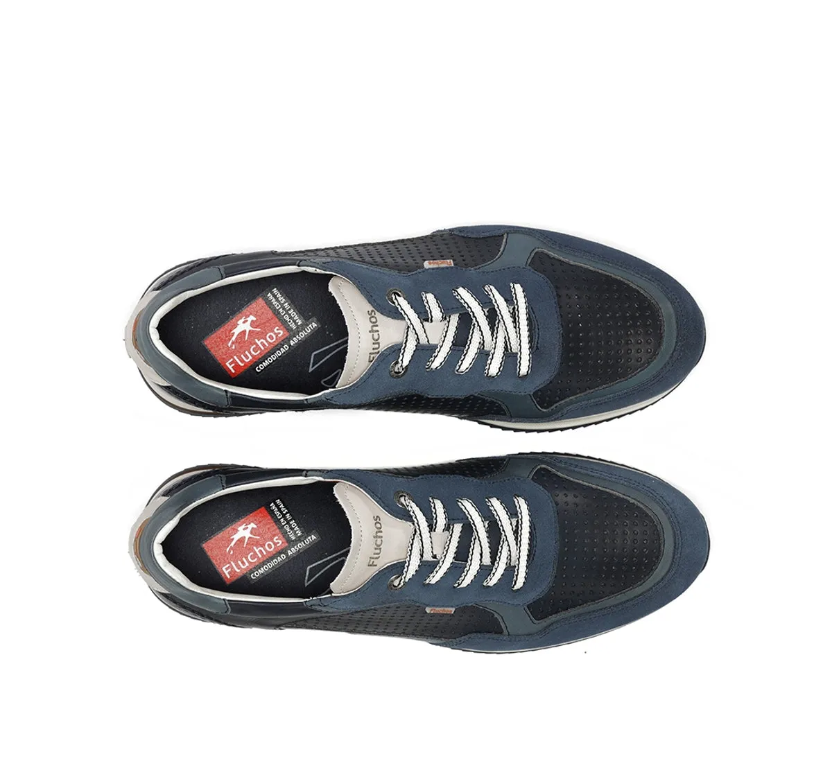 Fluchos Samir F2415 sneakers uomo blu flessibili