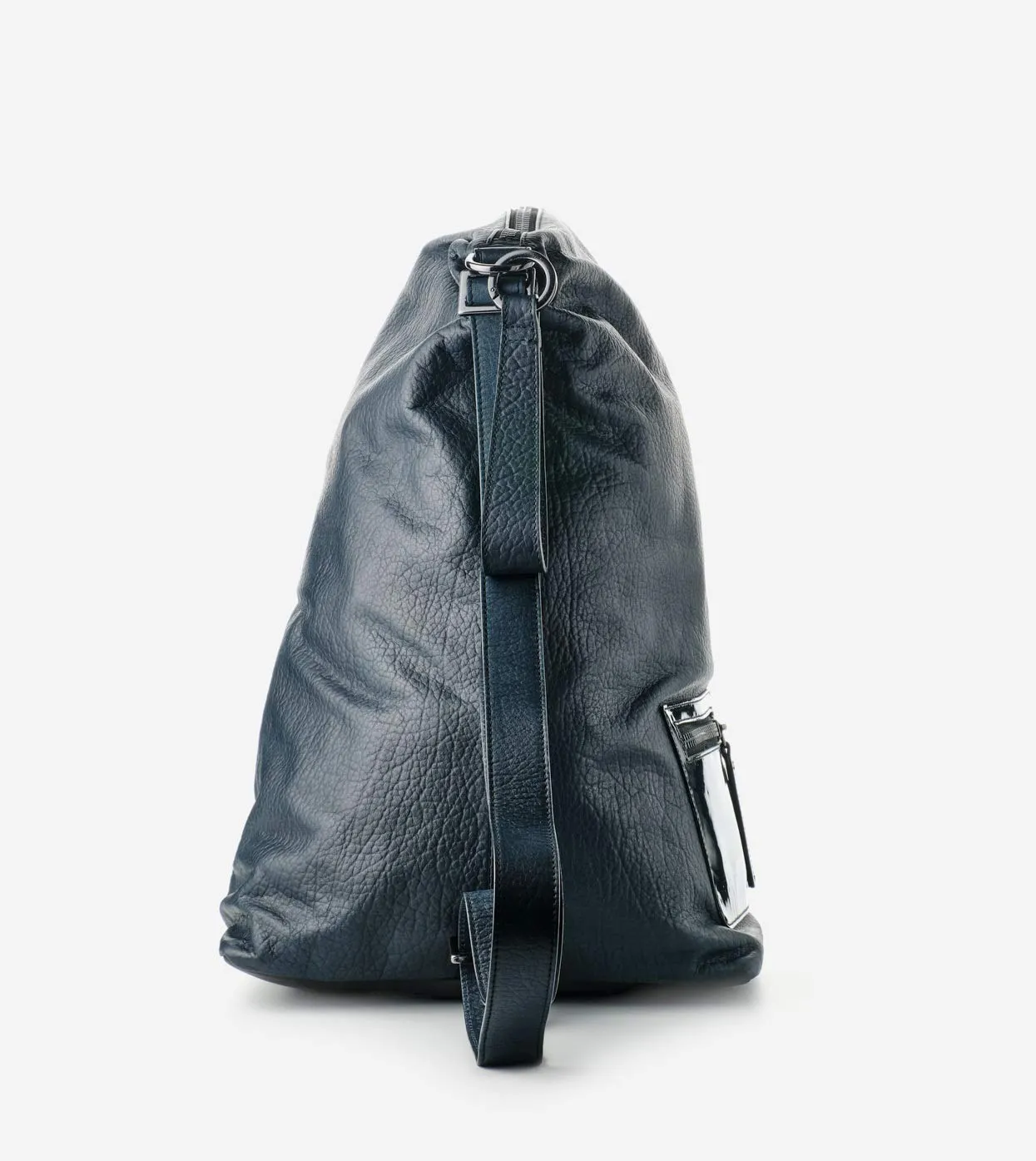 Alexander Smith zaino pelle bottalata tessuto 27 cm made in Italy