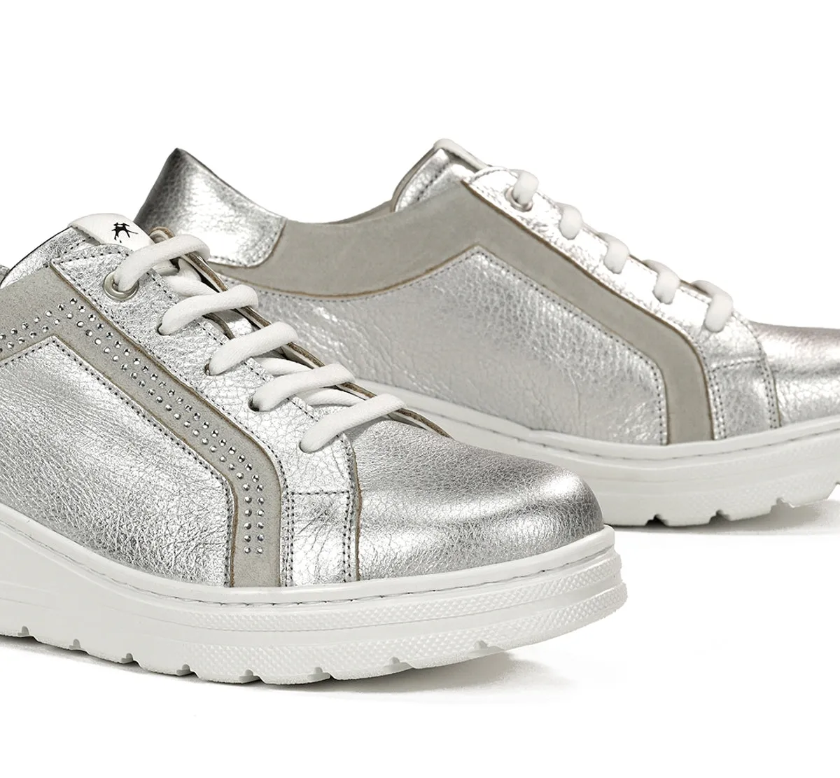 Fluchos Aqua F1997 sneakers argento donna leggere