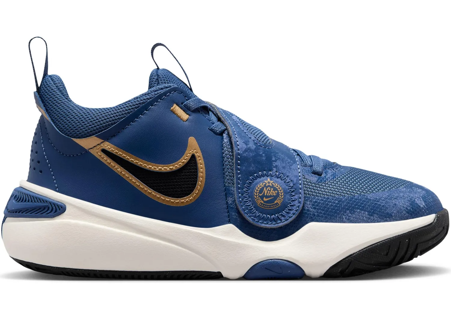 Nike Team Hustle D 11 scarpe basket bambino 35.5 EU navy