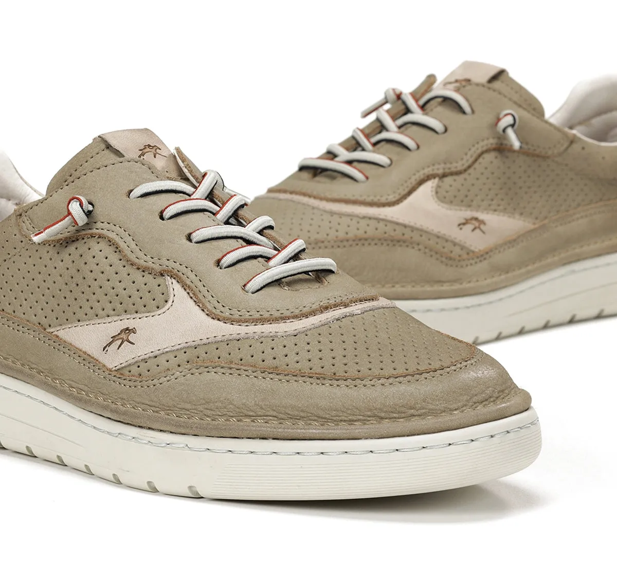 Fluchos Leo F1943 sneakers uomo verdi retro
